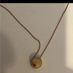 Michael Kors Gold Dainty Pendant Necklace